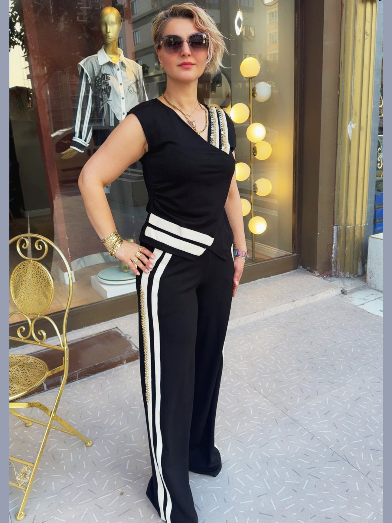 Black Line Pantolon Takım