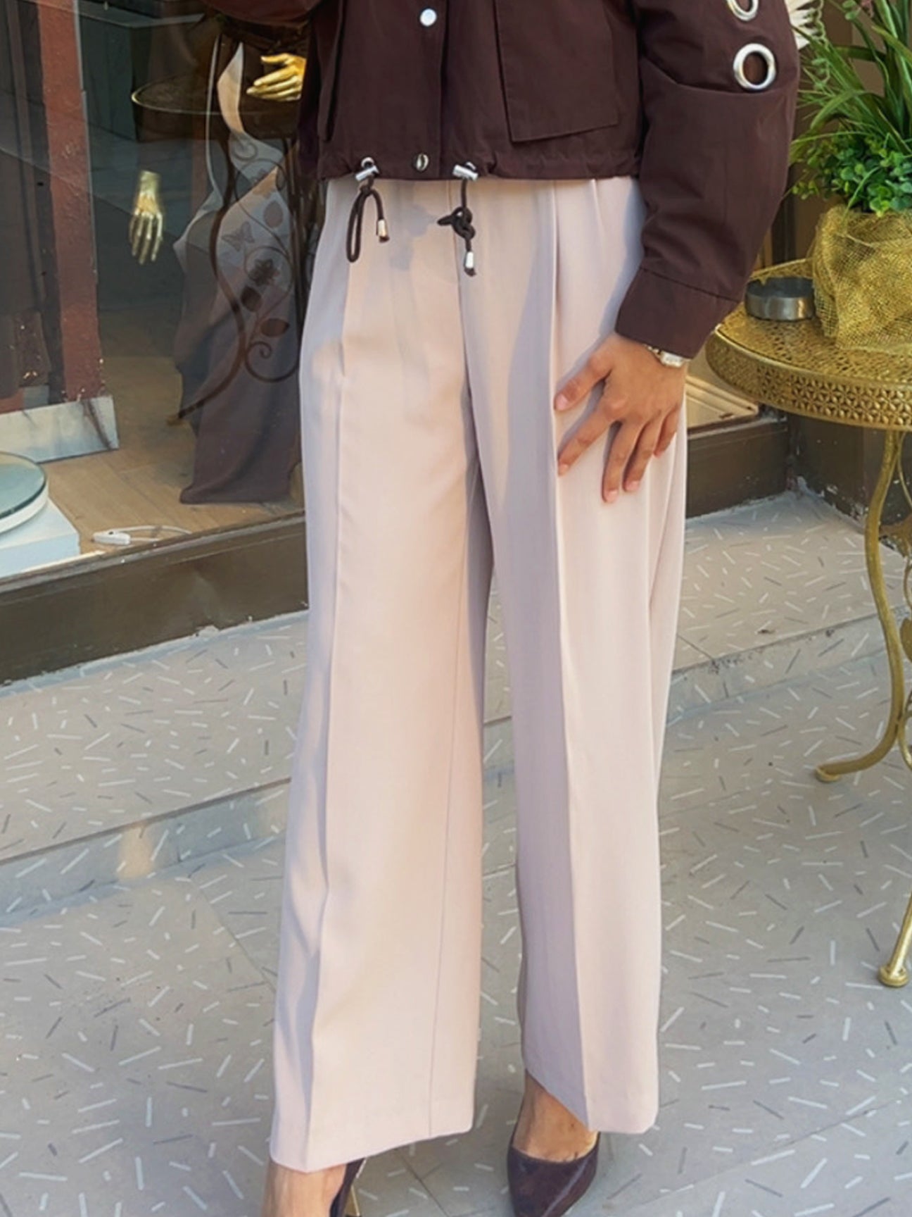 Yusuf Özdemir Bej Pantolon